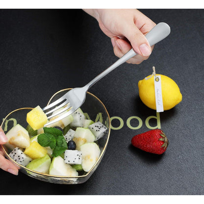 Edelstahl Gabeln Set 6er 20.8cm Tafelgabeln Besteck