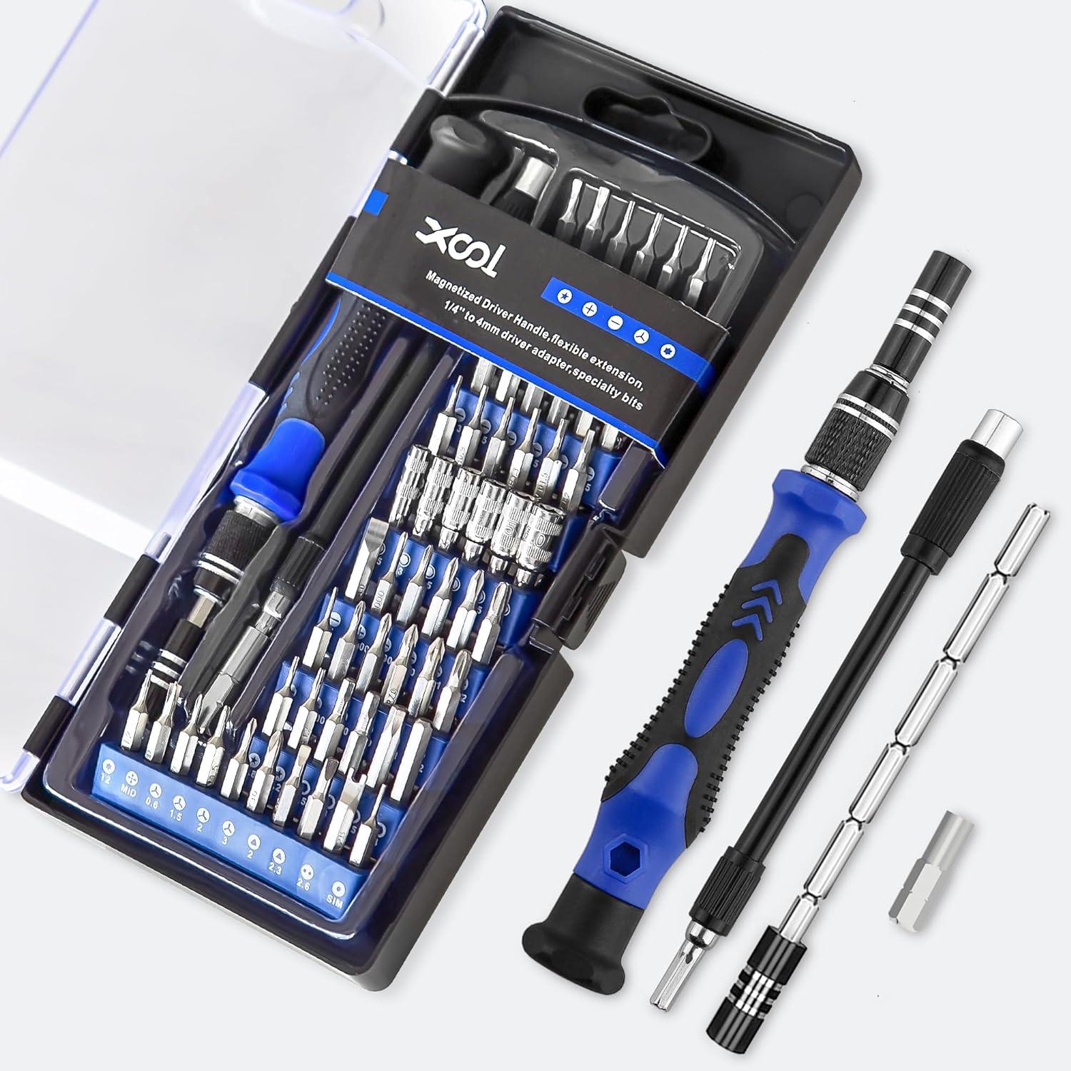 XOOL 62 in 1 Präzisions-Schraubendreher-Set für Elektronik-Reparaturen