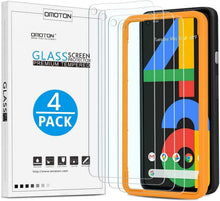 Displayschutzfolie Google Pixel 4a 9H Hartglas 4er Pack