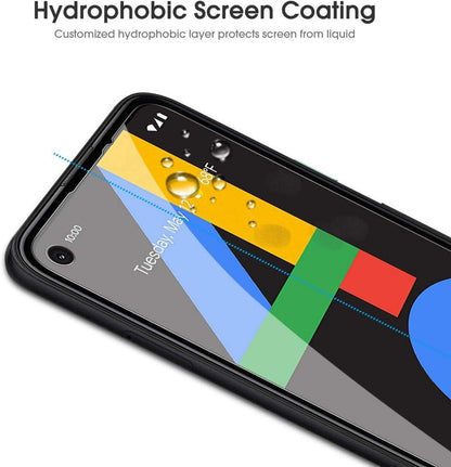 OMOTON Hartglas Displayschutz für Google Pixel 4a 4er Pack