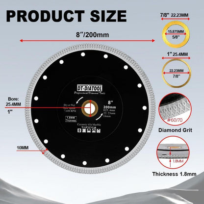Diamant Trennscheibe 230mm X Mesh Turbo für Fliesen & Stein