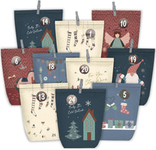 Adventskalender Tüten zum Basteln & Befüllen Weihnachtskalender Set
