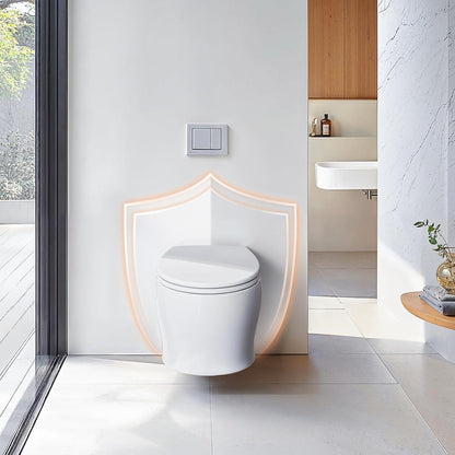 Toilettensitz mit Absenkautomatik, Quick-Release, O-Form