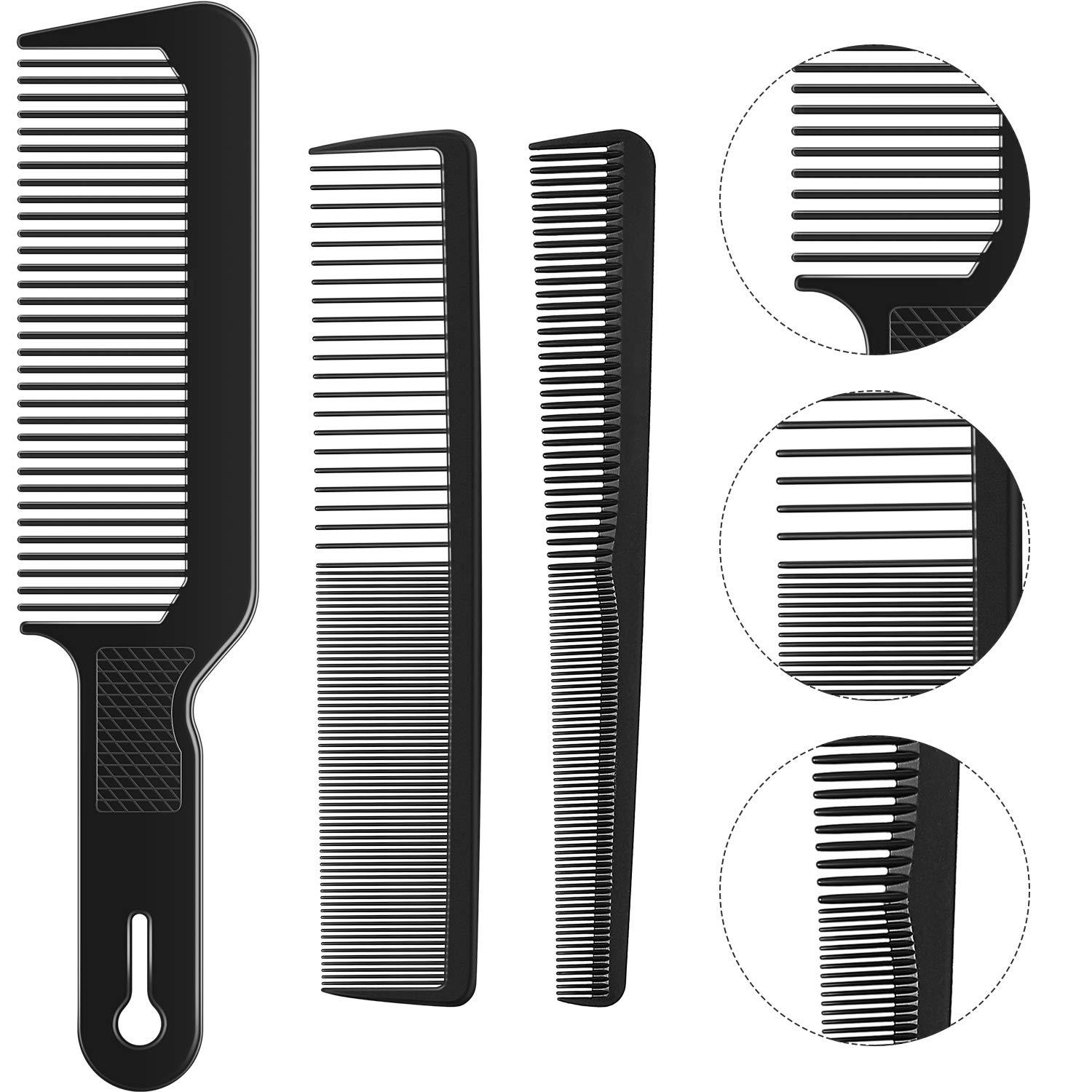 3 Stücke Friseur Kamm Set Haare Schneiden Flat Top Barberologie