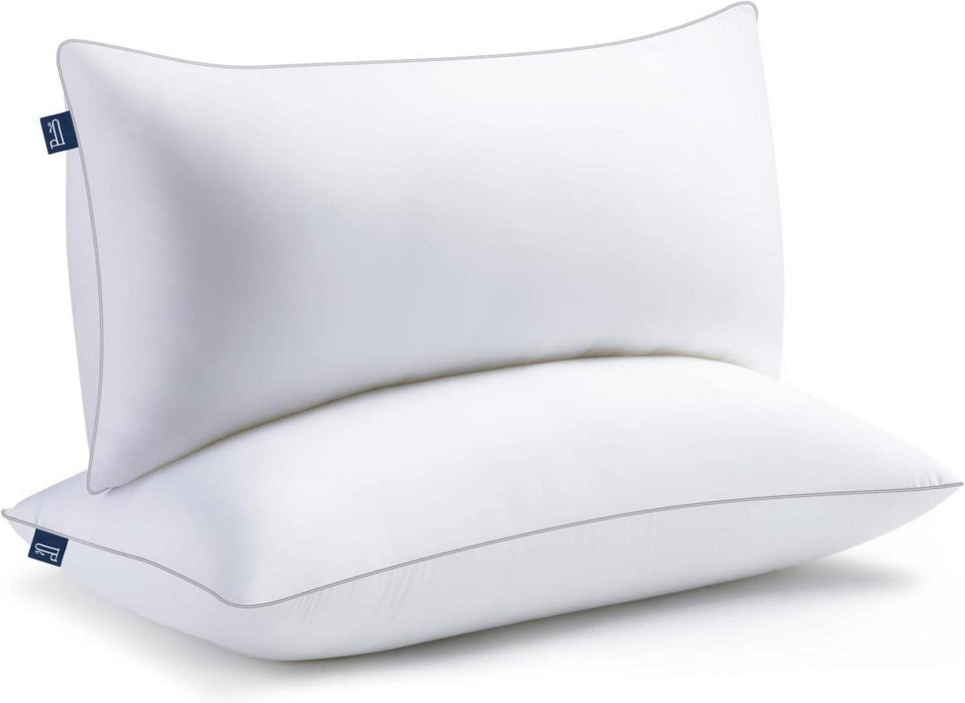 Hochwertiges BedStory Kopfkissen 40x80 2er Set Mikrofaserfüllung 950g