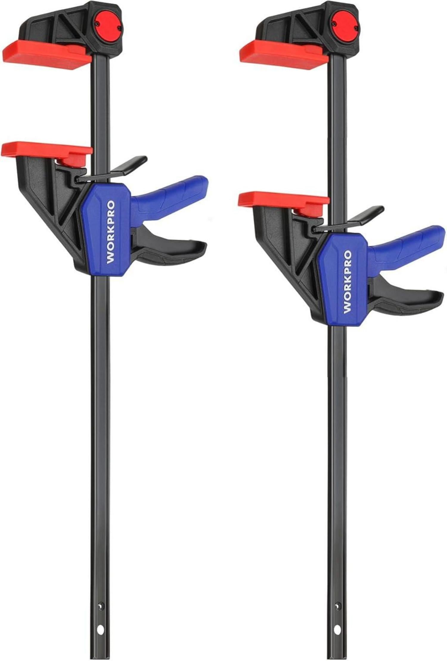 Einhandzwingen Set 2 Stück 305mm Spannweite 68kg Spannkraft 440mm