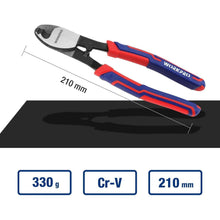 WORKPRO Kabelschere 210mm für Aluminium und Kupfer Kabel