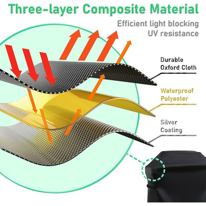 Grillabdeckung 210D Nylon Oxford Gasgrill