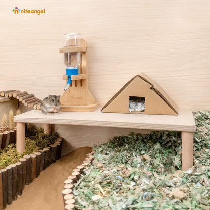 Hamster Plattform Holz Spielpodest Zwerghamster Mäuse Degus