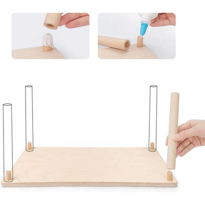 Hamster Plattform Holz Spielpodest Zwerghamster Mäuse Degus