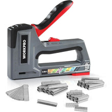 WORKPRO Profi Handtacker Set inkl. 4000 Klammern - 6-in-1