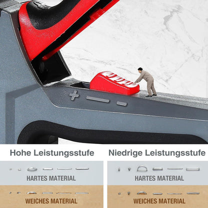 WORKPRO Profi Handtacker Set inkl. 4000 Klammern - 6-in-1