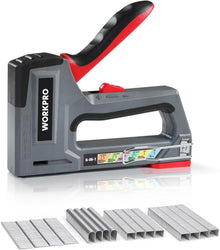 Profi Handtacker Set Heavy Duty 6 in 1 Werkzeugtacker 4000 Klammern