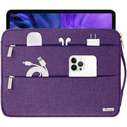 Voova Laptop Hülle 15.6 Zoll Wasserdicht Violett
