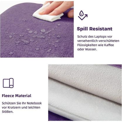 Voova Laptop Hülle 15.6 Zoll Wasserdicht Violett