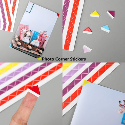 YILEEY Fotoalbum zum Selbstgestalten 80 Schwarze Seiten