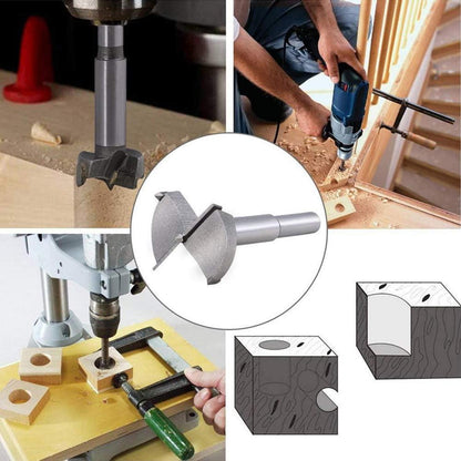 Professionelles 16tlg Hartmetall Forstner Holzbohrer Set 15-35mm