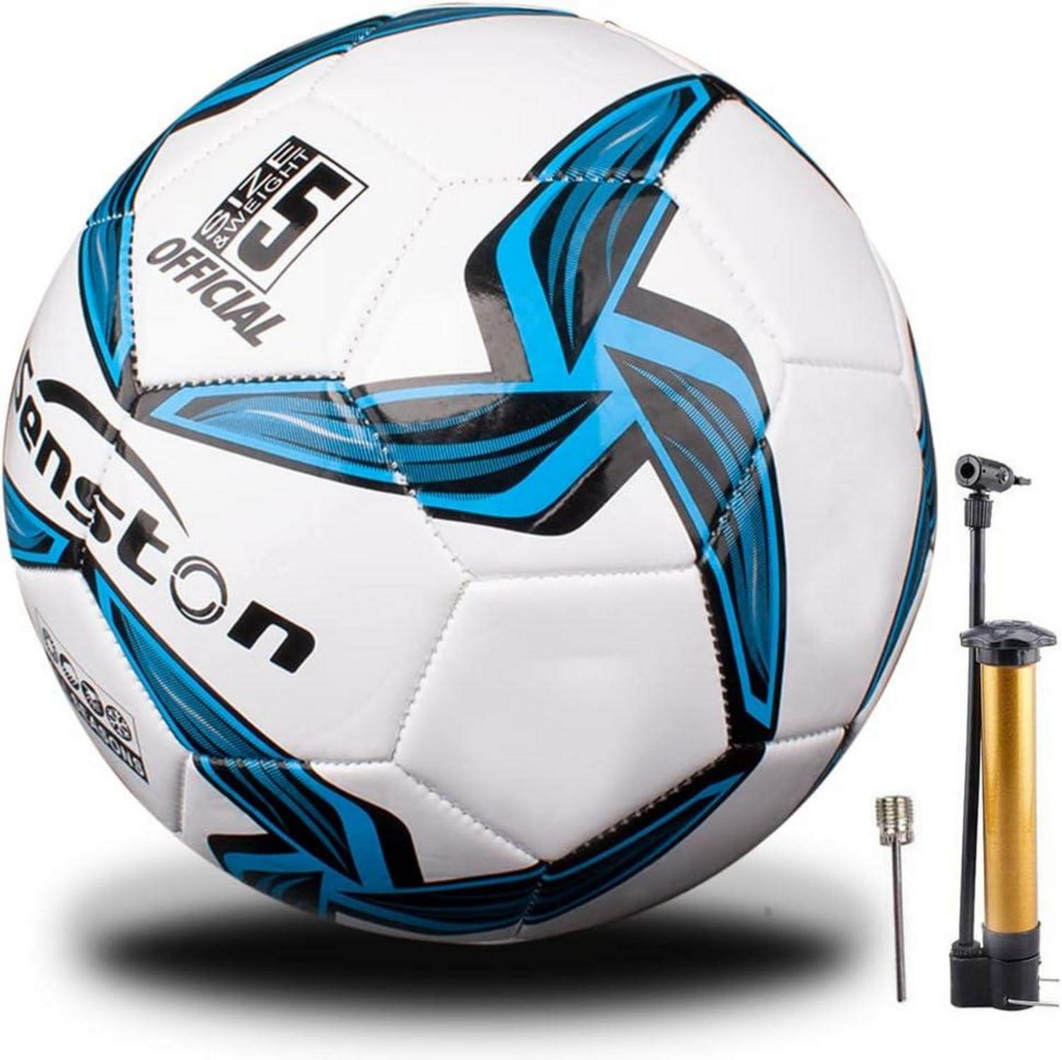 Wasserdichter Fußball für Sporttraining Größe 4/5 Blau