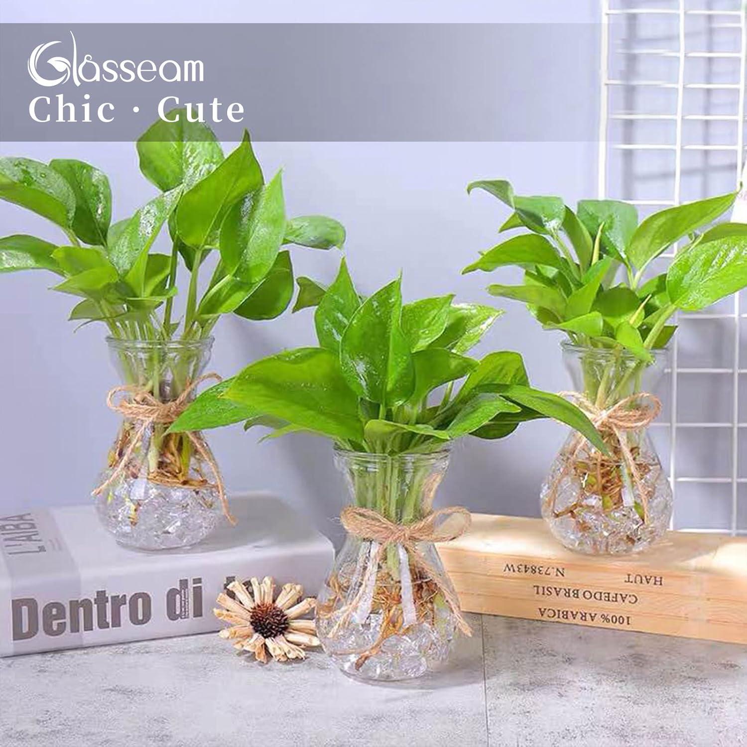 Glasvase Blumenarrangements Hochzeit Zuhause 3er-Set