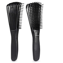 Lockige Haarbürste für Afro Naturhaar 3a-4c, Entwirrbürste