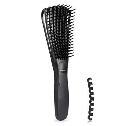 Entwirrbürste Afro Locken Haarbürste Naturhaar 3a-4c Haartextur verbessern