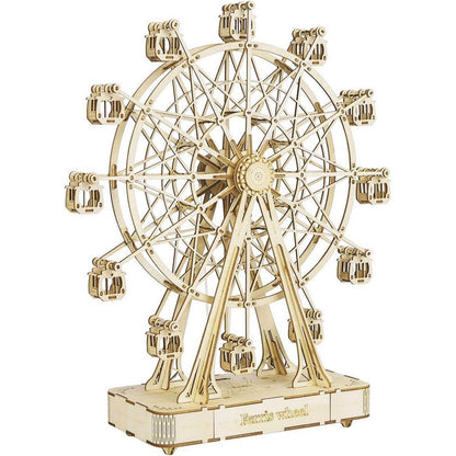 Rolife 3D Puzzle Riesenrad Spieldose Modellbausatz mit Musik