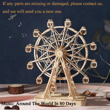 Rolife 3D Puzzle Riesenrad Spieldose Modellbausatz mit Musik
