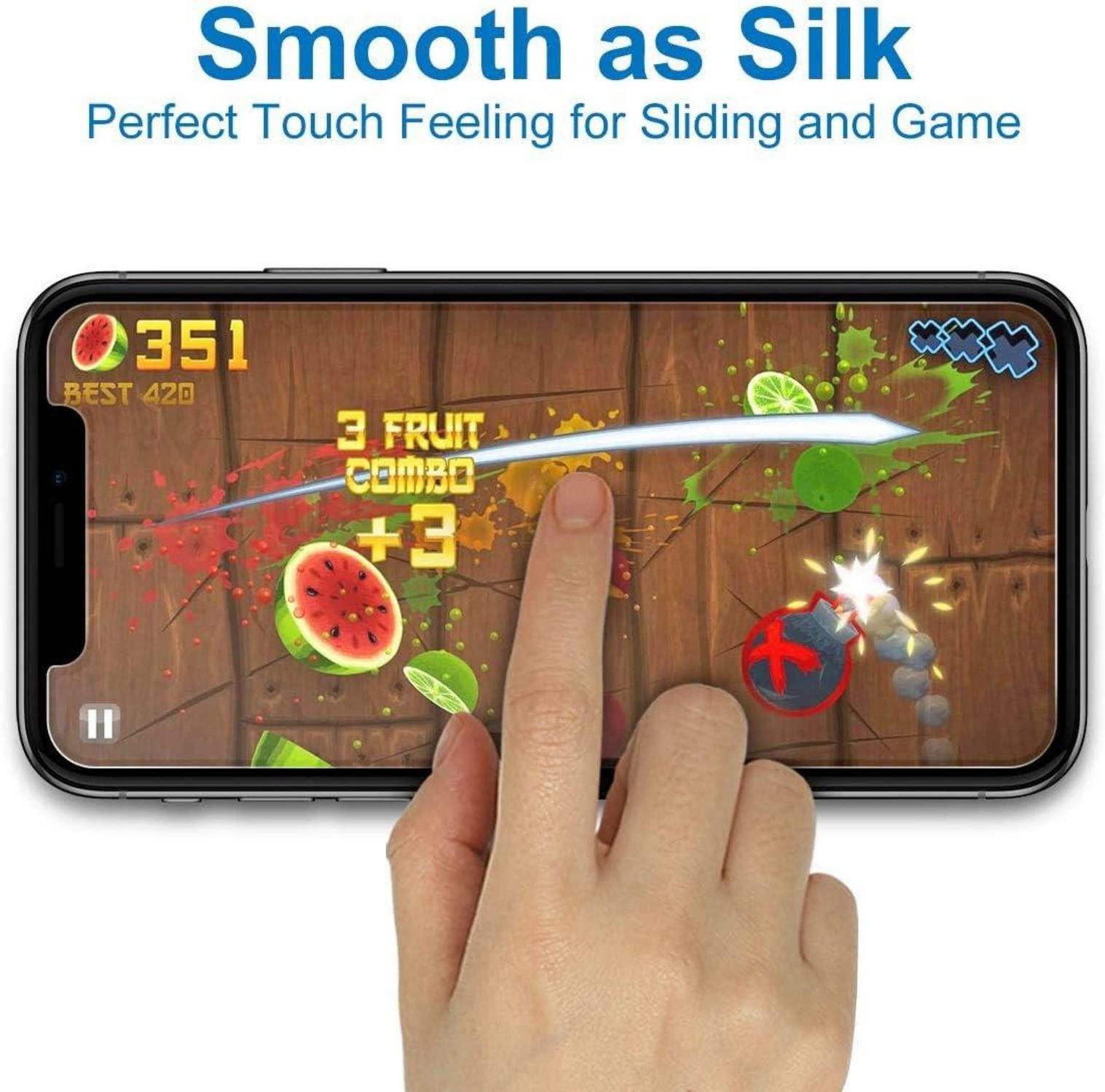 Matt Schutzfolie Glas iphone X/XS/ 11 Pro 2 Stück