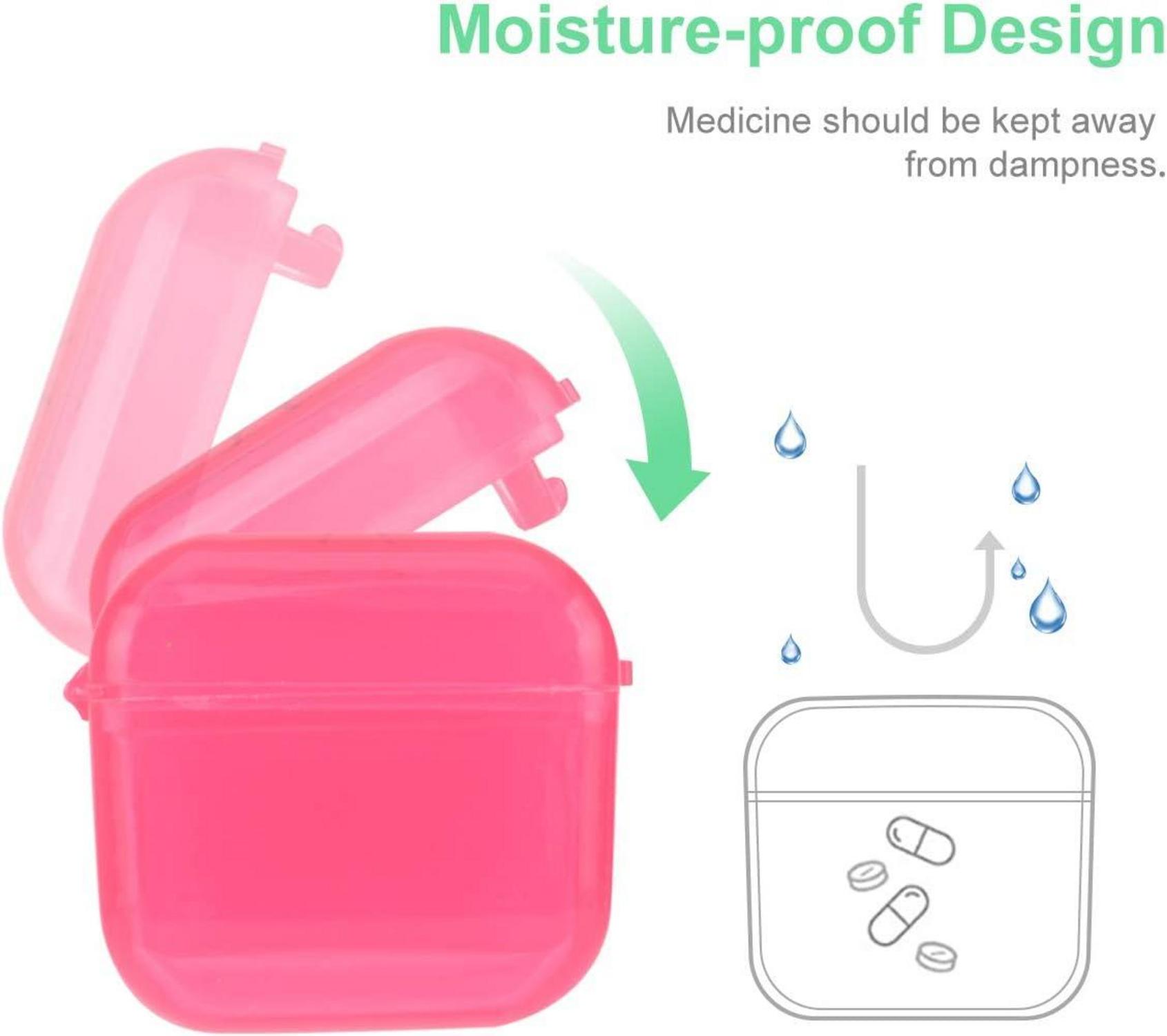 Medikamentendosierer 7 Tage 4 mal täglich BPA-frei