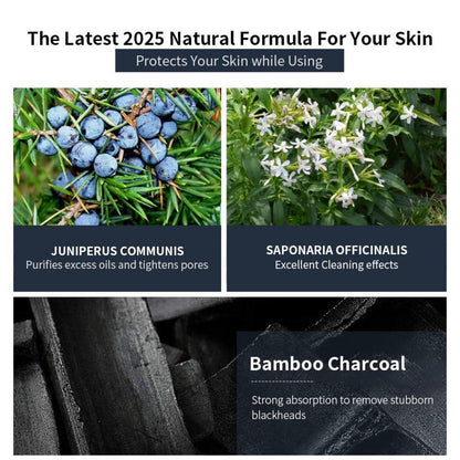 Bambuskohle Schwarze Peel Off Maske 120ml