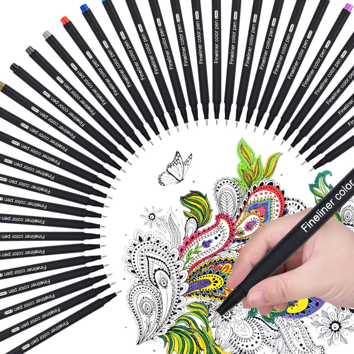 Fineliner Stifte Set 36 Farben Bullet Journal Feine