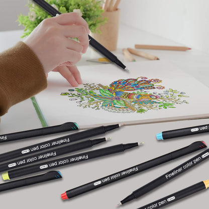 Feine Fineliner Stifte Set 36 Farben Bullet Journal Feine Filzstifte