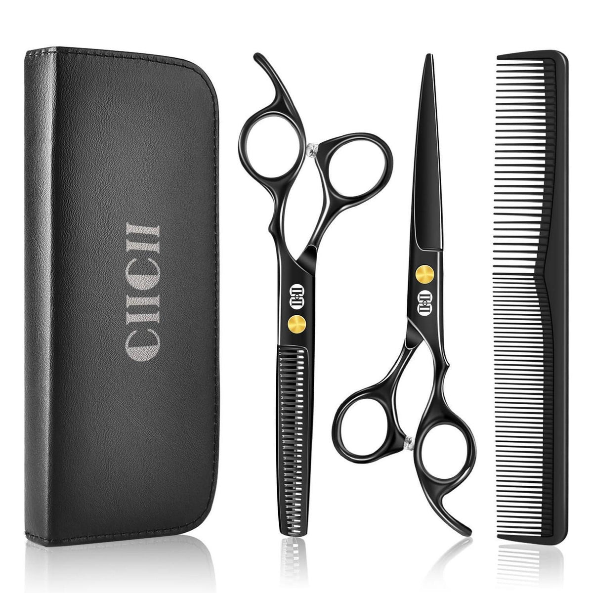 Profi Haarschneideschere Set 6,7 Zoll mit Effilierschere