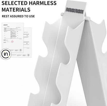 PROIRON Hexagon Hantelständer 3-24Kg Platzsparendes Design