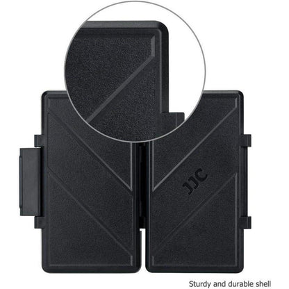 JJC Wasserdichtes SD-Karten Aufbewahrungsetui für 12 SD + 24
