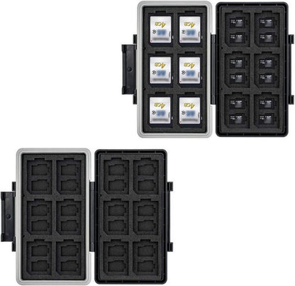 Speicherkarten Aufbewahrung Wasserdicht Box Etui für SD Micro Karten