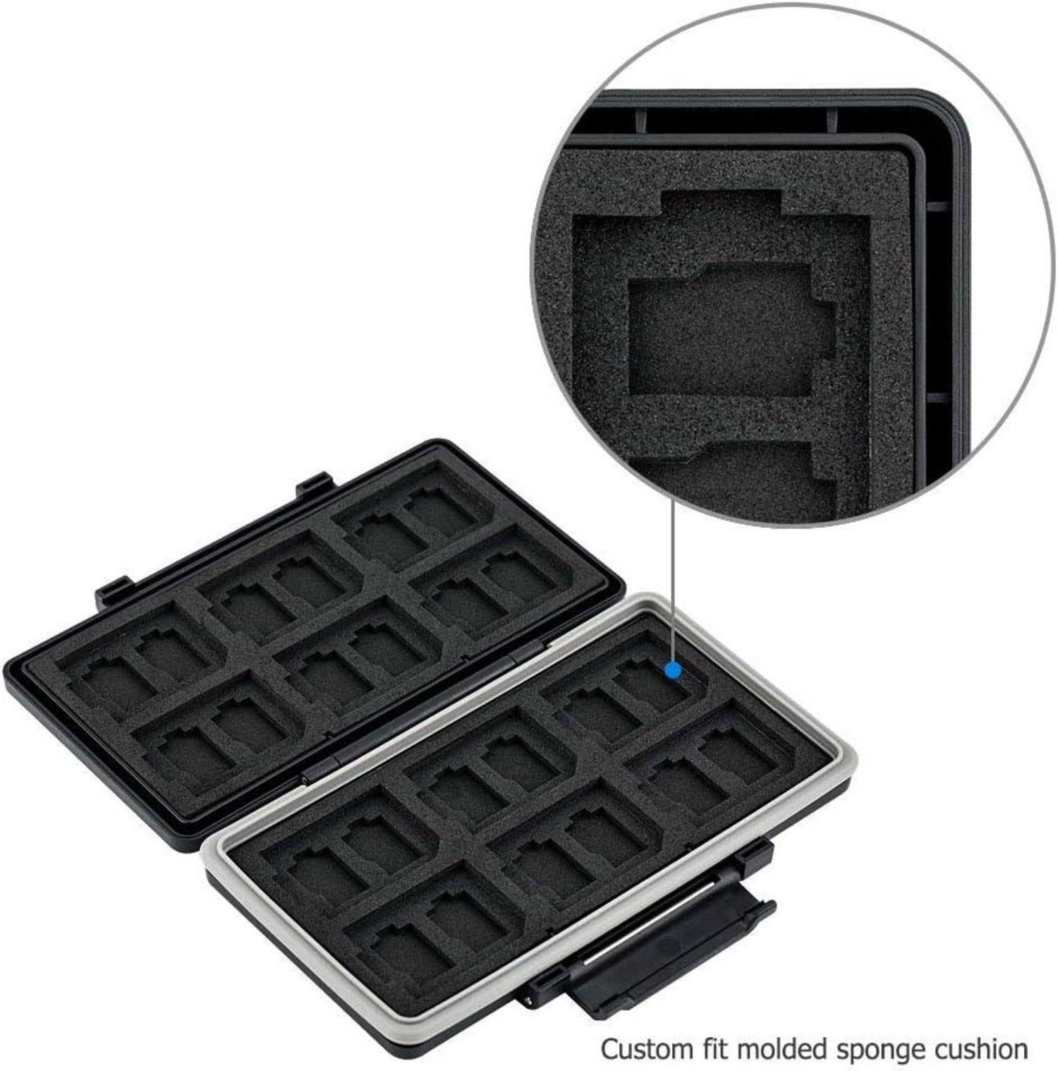Speicherkarten Aufbewahrung Wasserdicht Box Etui für SD Micro Karten