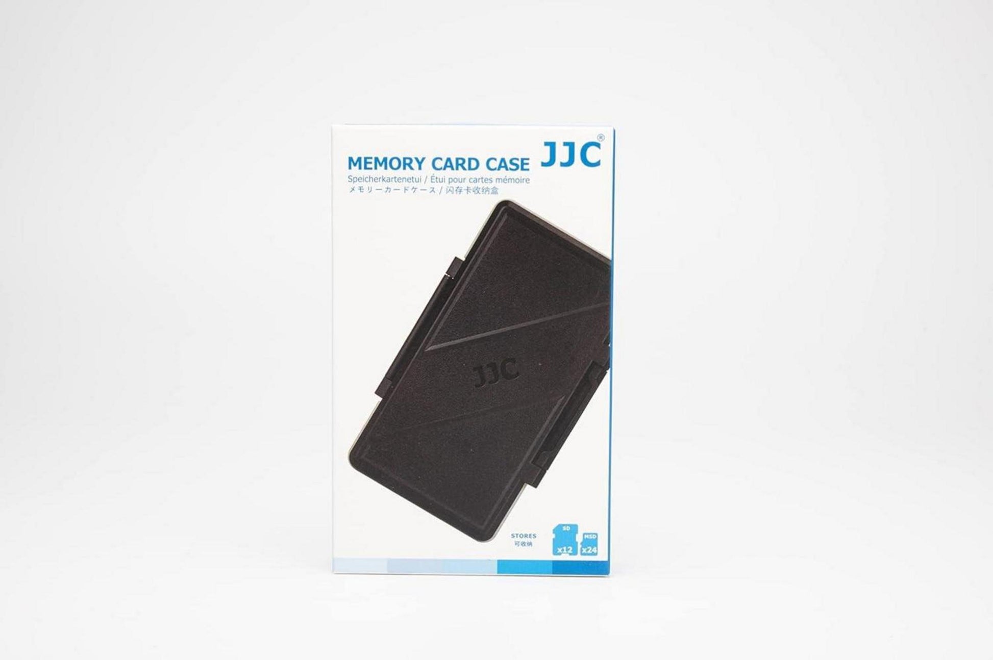 JJC Speicherkarten Aufbewahrungsbox für 12 SD + 24 Micro SD Karten
