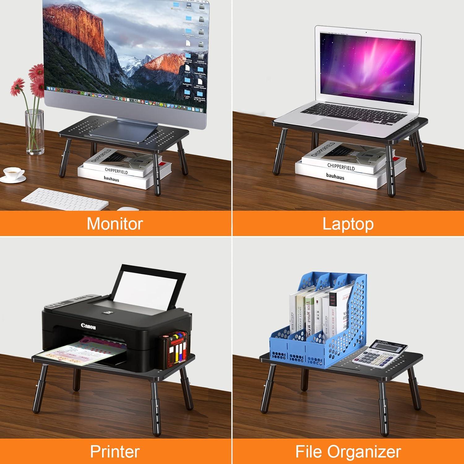 Monitorständer 3 Höhenverstellbarer Monitor Riser Ergonomisch MST013