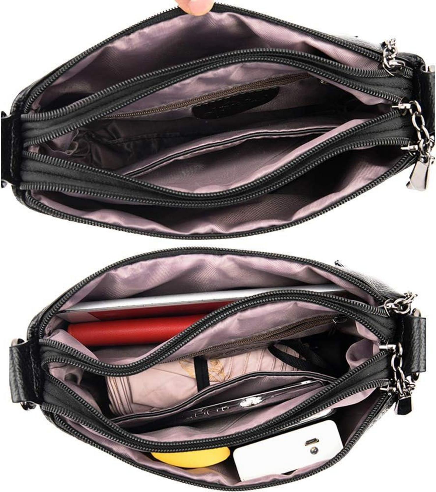 Damen Umhängetasche aus PU-Leder kleine Hobo Schultertasche elegant