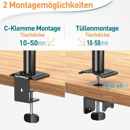Monitor Halterung für 13-32 Zoll LED/LCD Bildschirm, VESA