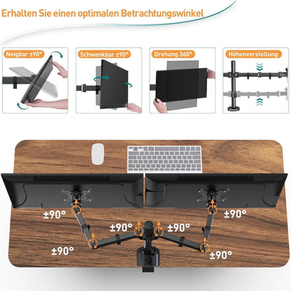 Monitor Halterung für 13-32 Zoll LED/LCD Bildschirm, VESA