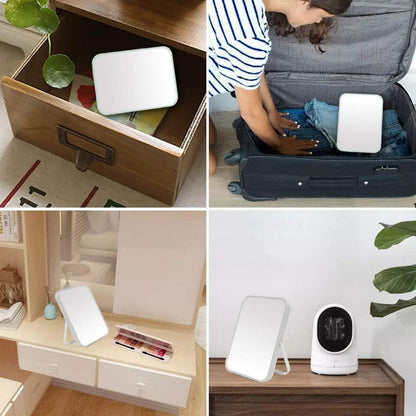 Make-up-Spiegel 20,3cm tragbar Klappspiegel 90° verstellbar