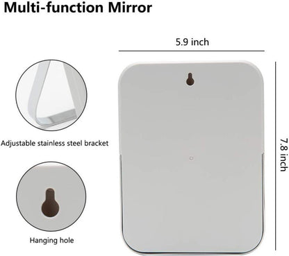 Make-up-Spiegel 20,3cm tragbar Klappspiegel 90° verstellbar