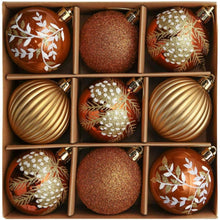 Valery Madelyn Christbaumkugeln 6cm Kunststoff 9er Set