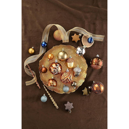 Valery Madelyn Christbaumkugeln 6cm Kunststoff 9er Set