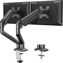 Monitor Halterung für 2 Monitore 13-32 Zoll VESA Gasdruckfeder neigbar