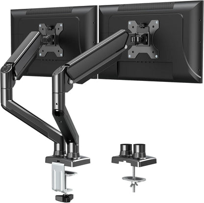 Monitor Halterung für 2 Monitore 13-32 Zoll VESA Gasdruckfeder neigbar