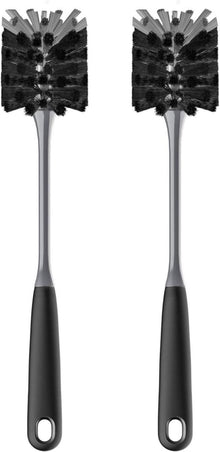 Flaschen- und Gläserbürste für Wasserflaschen und Glaswaren, 2er Set