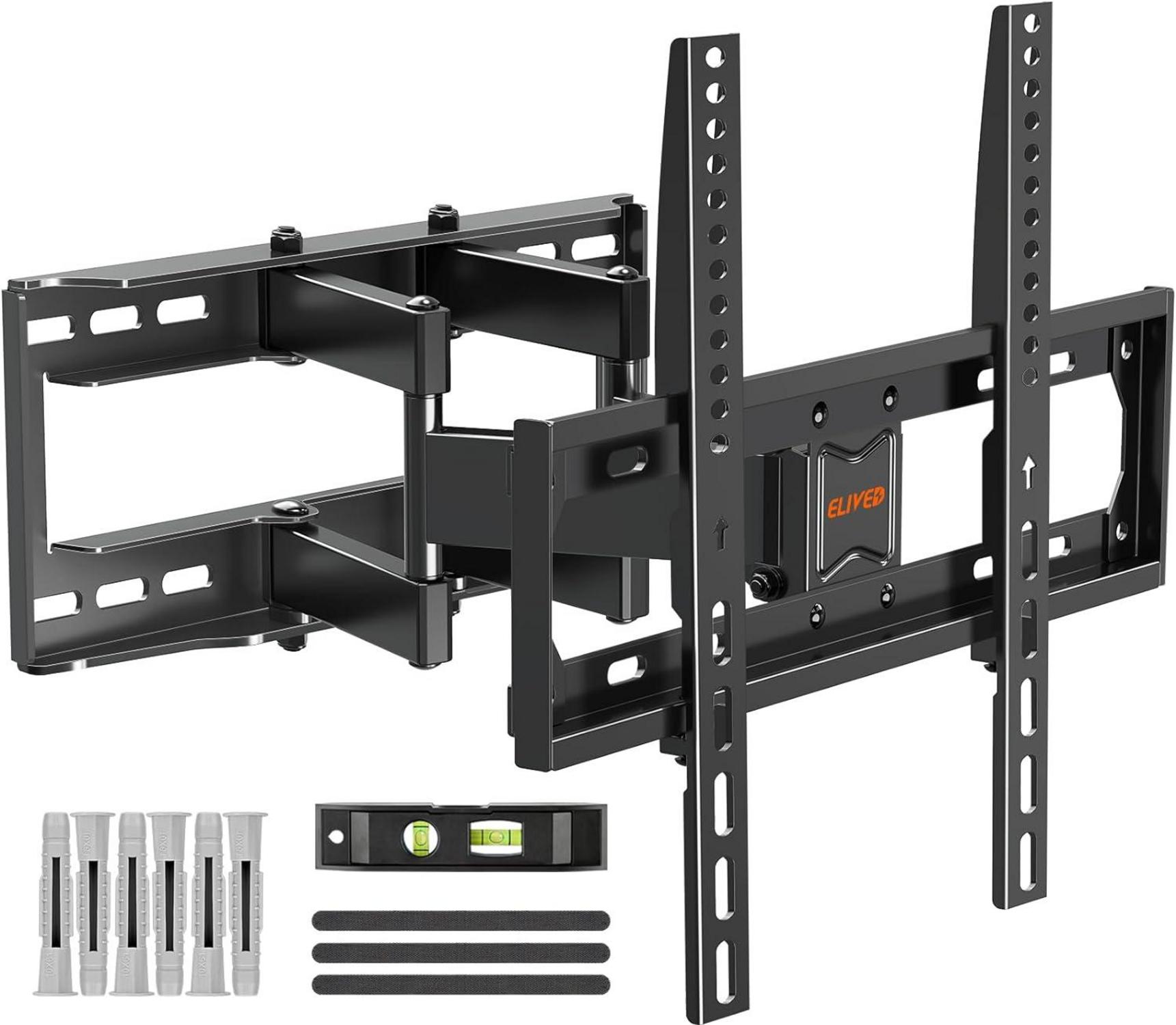 Schwenkbare TV Wandhalterung für 26-65 Zoll Fernseher bis 40kg VESA